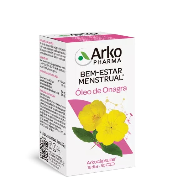 ARKOCÁPSULAS ÓLEO DE ONAGRA 50 CÁPSULAS