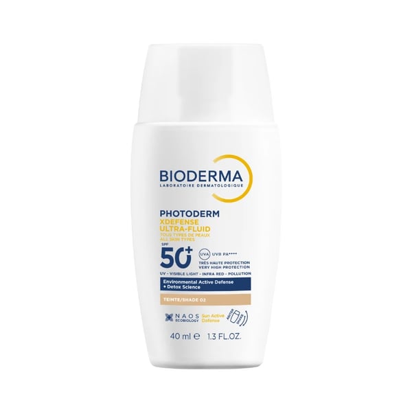 BIODERMA PHOTODERM XDEFENSE FLUIDO CLARO 02 SPF50+40ML