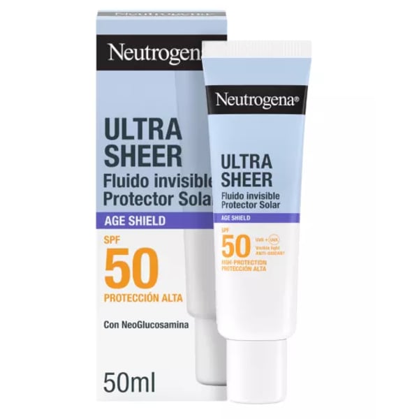 NEUTROGENA ULTRA SHEER FLUIDO ANTIENVELHECIMENTO SPF50 50ML