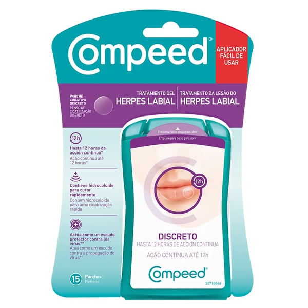 COMPEED PENSO ANTI-HERPES 15 UNIDADES