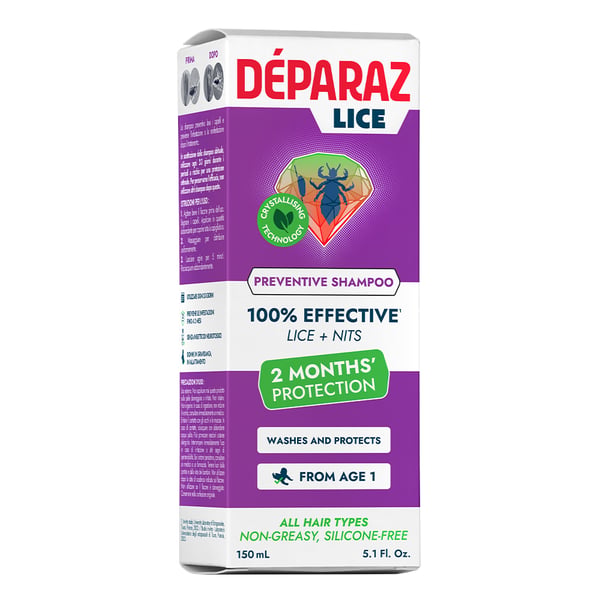 DÉPARAZ CHAMPÔ PREVENTIVO ANTIPIOLHOS 150ML