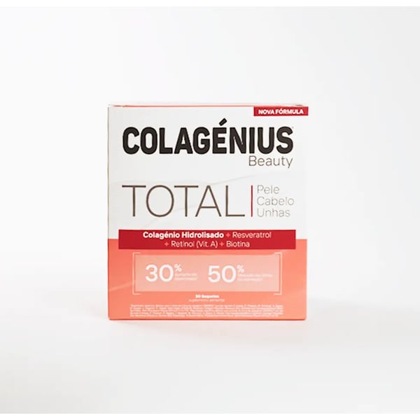 COLAGENIUS BEAUTY CARTEIRAS SAQUETAS X30