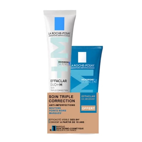 LA ROCHE-POSAY EFFACLAR DUO +M 40ML OFERTA GEL PURIFICANTE 50ML