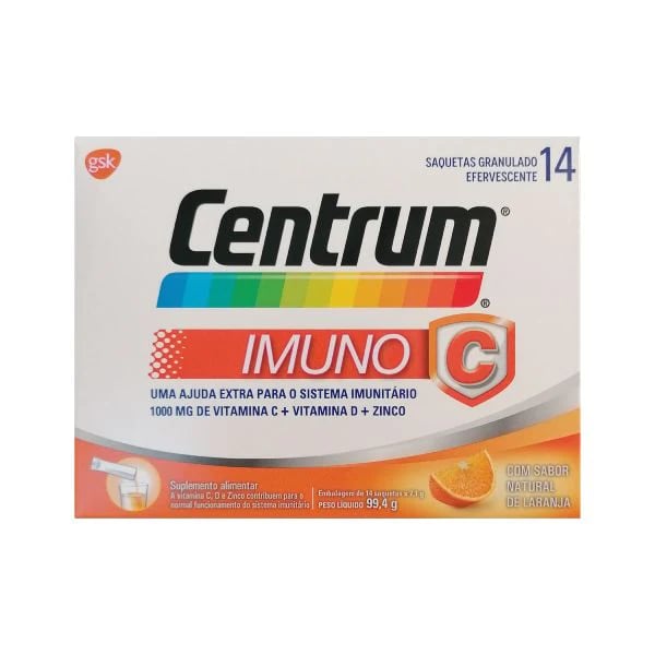 CENTRUM IMUNO C GRANULADO SAQUETAS X14