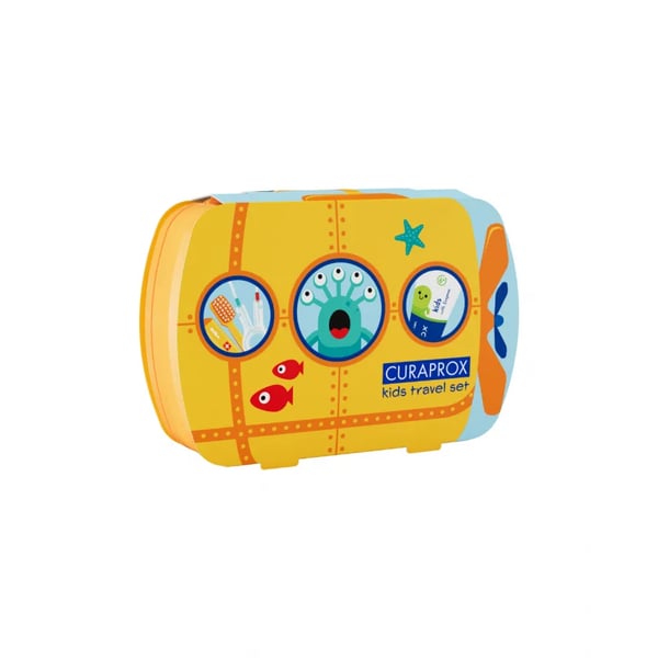 CURAPROX KIDS KIT VIAGEM LARANJA