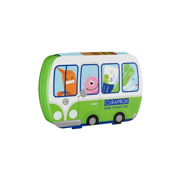 CURAPROX KIDS KIT VIAGEM VERDE