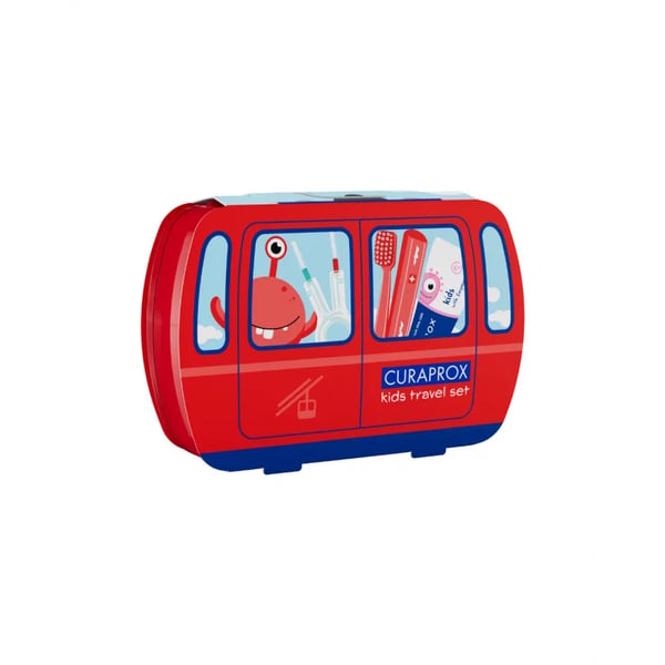 CURAPROX KIDS KIT VIAGEM VERMELHO