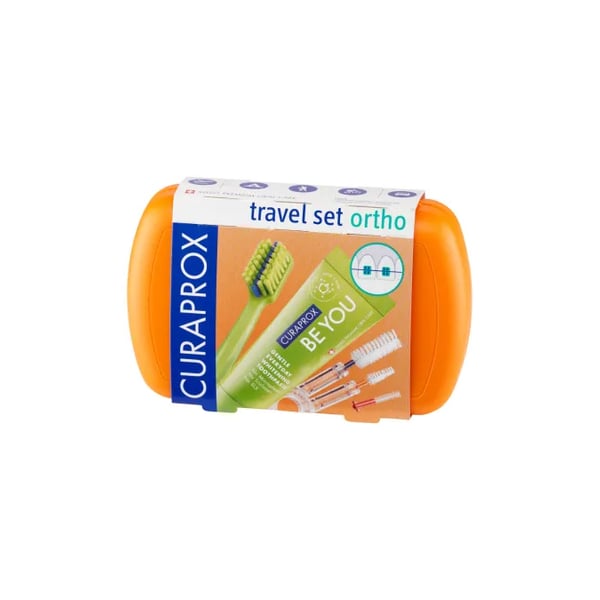 CURAPROX ORTHO KIT VIAGEM LARANJA