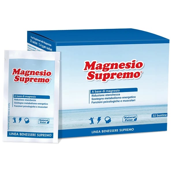 MAGNESIO SUPREMO PÓ 32 SAQUETAS
