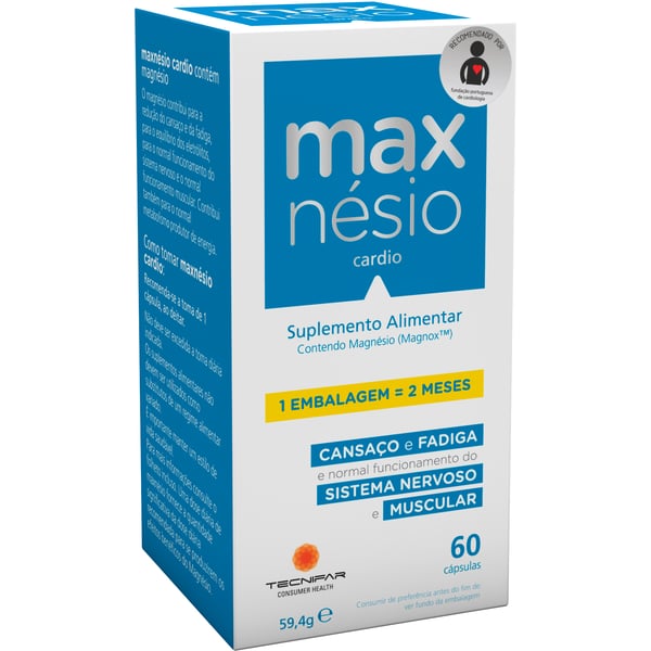 MAXNESIO CARDIO  X 60 CÁPSULAS