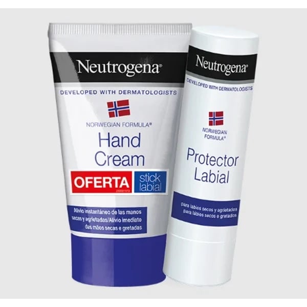 NEUTROGENA MÃOS CREME CONCENTRADO + STICK LABIAL