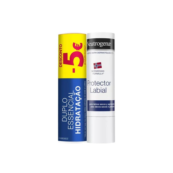 NEUTROGENA LABIOS STICK HIDRATANTE  2X3G -5euros