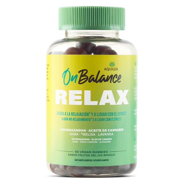 AQUILEA ONBALANCE RELAX GOMAS FRUTOS BOSQUES 60UN
