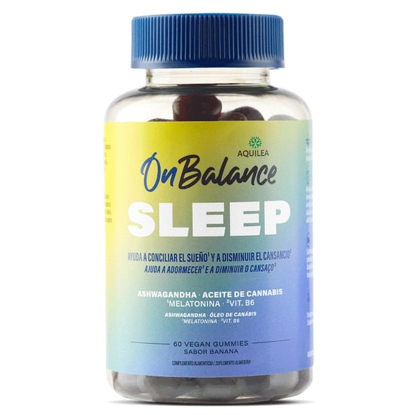 AQUILEA ONBALANCE SLEEP GOMAS BANANA 60UN