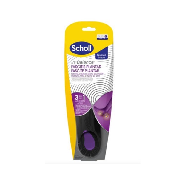 SCHOLL PALMILHA FASCITE PLANTAR L 3EM1