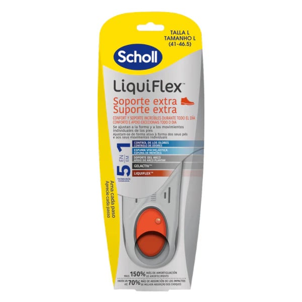 SCHOLL LIQUIFLEX PALMILHA SUPORTE EXTRA L