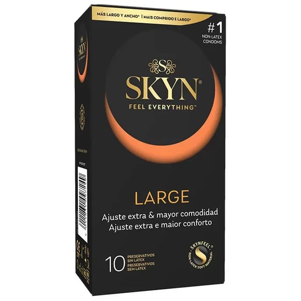 SKYN LARGE PRESERVATIVO X10