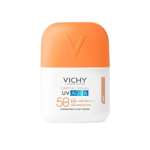VICHY CAPITAL SOLEIL UV AQUA FLUIDO COR TOM CLARO SPF50 50ML
