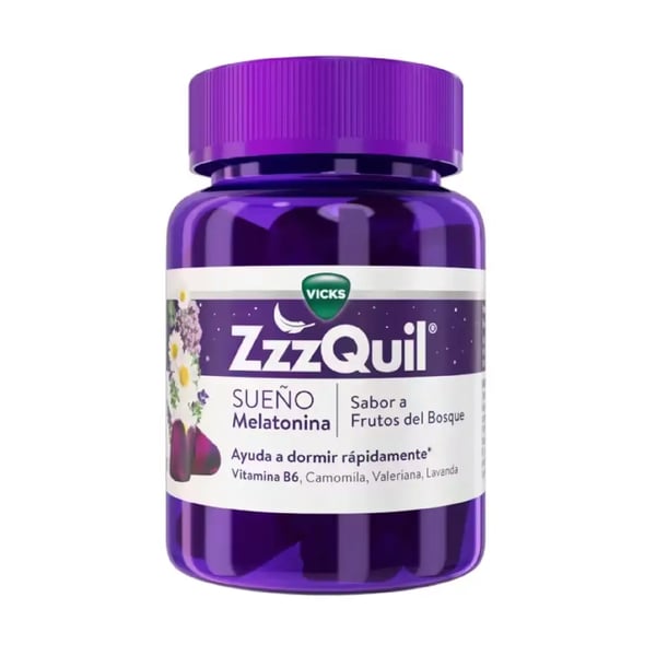 ZZZQUIL SONO GOMAS FRUTOS BOSQUE X30